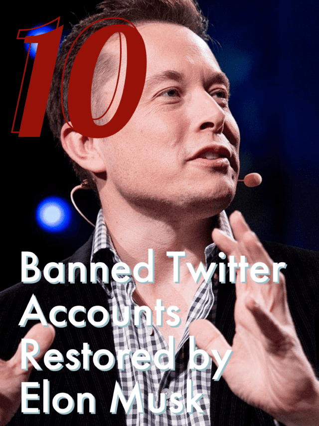 10 Banned Twitter Accounts That Elon Musk Restored